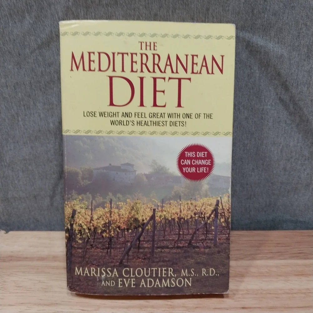 The Mediterranean Diet Clouther Paperback Book Health Nutrition Harper Tan